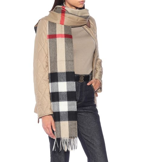 burberry mega check blanket scarf|Check Wool Scarf in Lichen .